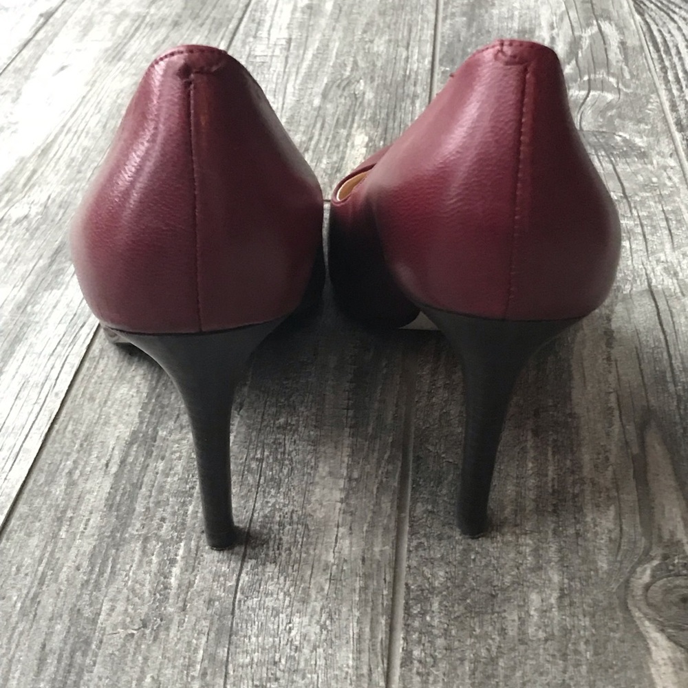 Cole Haan Red Pump Heels - Picture 7 of 8